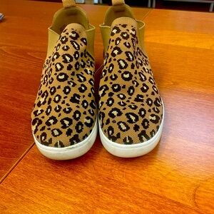 Knit Leopard Shoes